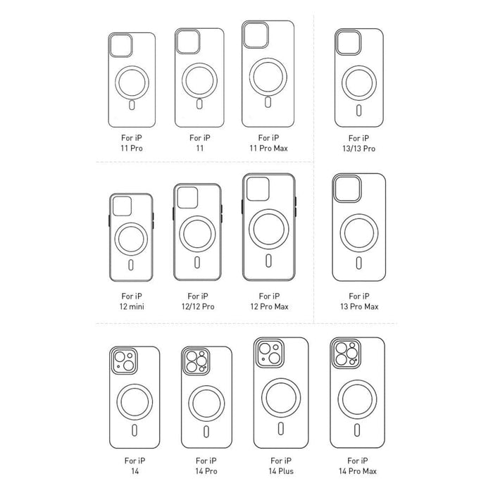 Wireless Transparent Magnetic Phone Charging Cover