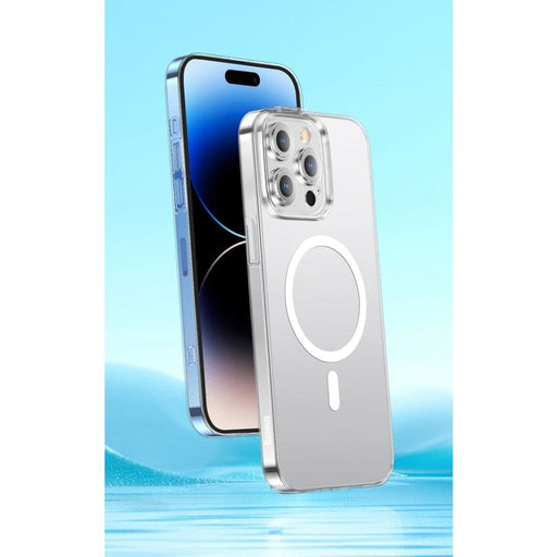 Wireless Transparent Magnetic Phone Charging Cover