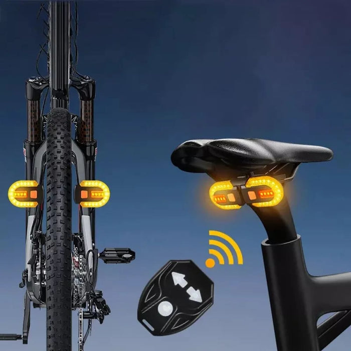 Wireless Usb Rechargeable Bike Tail Light