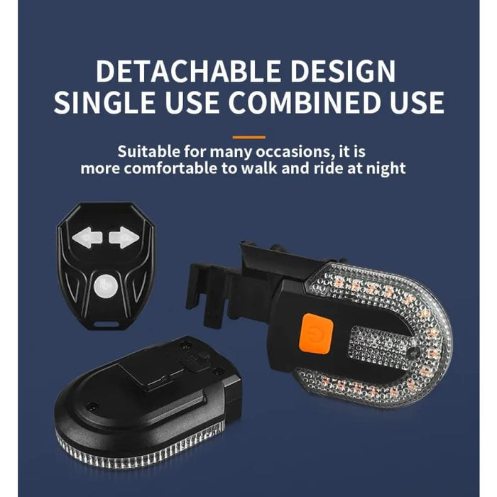 Wireless Usb Rechargeable Bike Tail Light