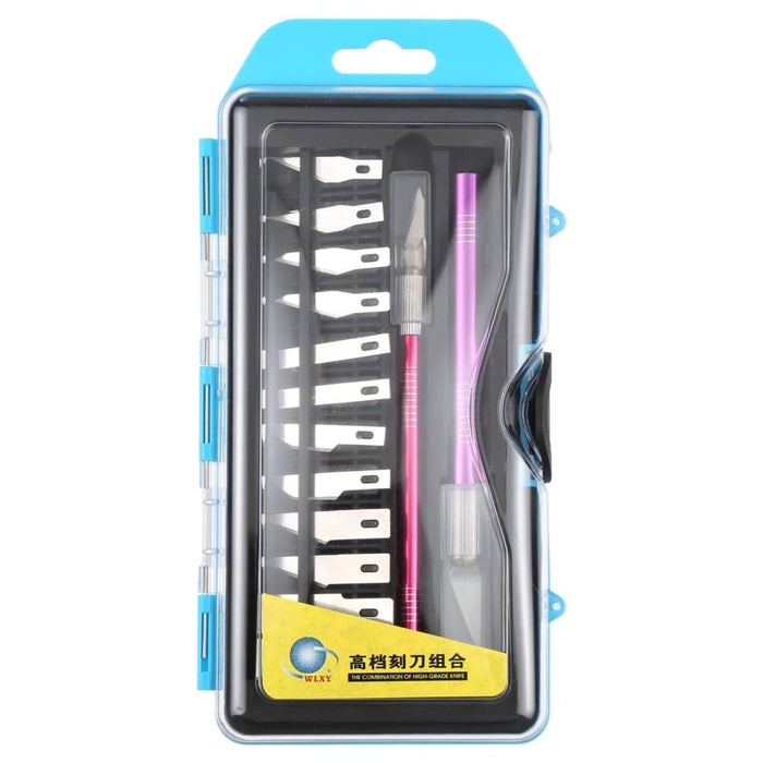 Wlxy 9312 14 In 1 Non Slip Metal Handle Engraving Cutter