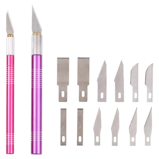 Wlxy 9312 14 In 1 Non Slip Metal Handle Engraving Cutter