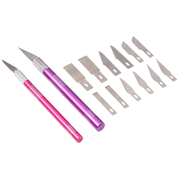 Wlxy 9312 14 In 1 Non Slip Metal Handle Engraving Cutter