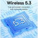 Wm02 Plus Wireless Comfortable Tws Bluetooth 5.3 Earphones