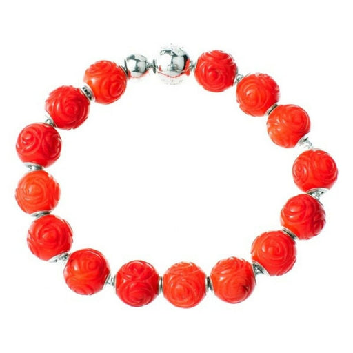 Women Bracelet Thomas Sabo Kt0147-870-10-l16 Red Pink