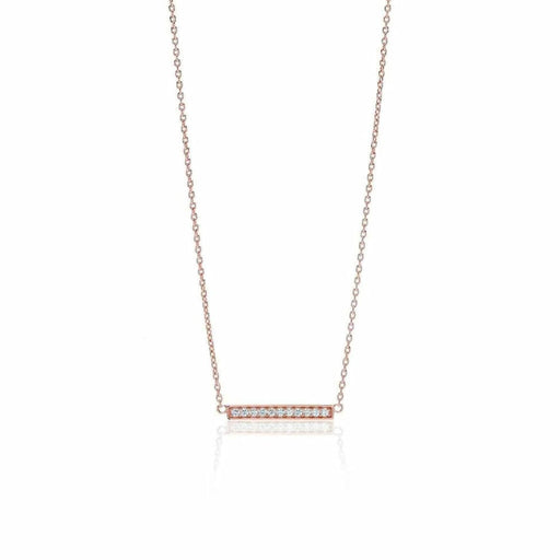 Women Necklace Sif Jakobs C1011-cz-rg 38 Cm