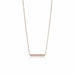 Women Necklace Sif Jakobs C1011-cz-rg 38 Cm