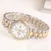 Women Quartz Watch Dainty Casual Business Circular Pointer