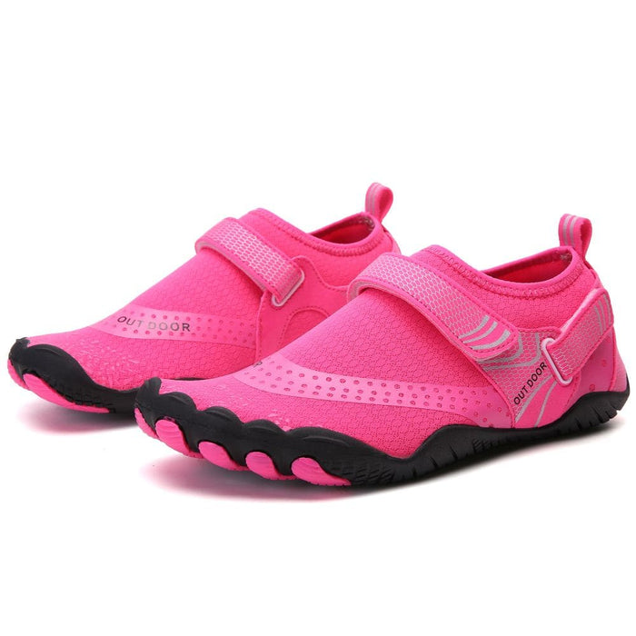 Women Water Shoes Barefoot Quick Dry Aqua Sports - Pink
