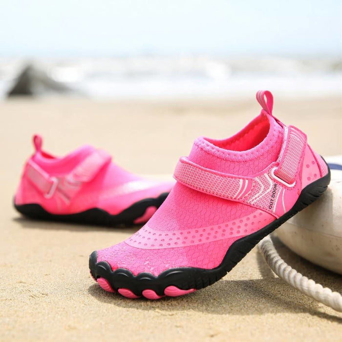 Women Water Shoes Barefoot Quick Dry Aqua Sports - Pink