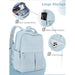 Womens 15.6 Inch Laptop Backpack with Usb Port