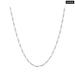Womens 925 Sterling Silver Chain Necklace Classic Cable