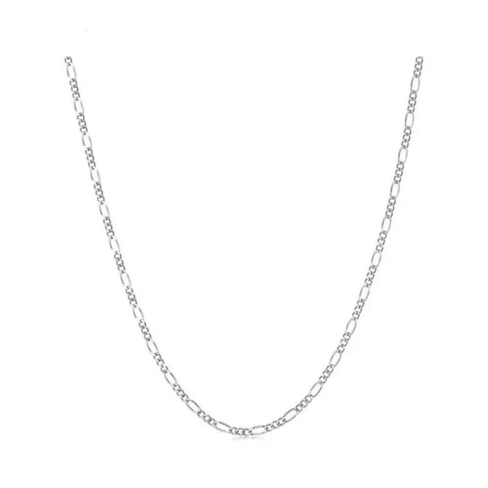 Womens 925 Sterling Silver Chain Necklace Classic Cable
