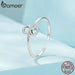 Womens 925 Sterling Silver Infinity Ring Promise Rings
