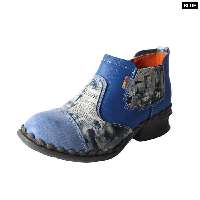 Womens Ankle Shoes Slip On With Zipper For Ourdoor