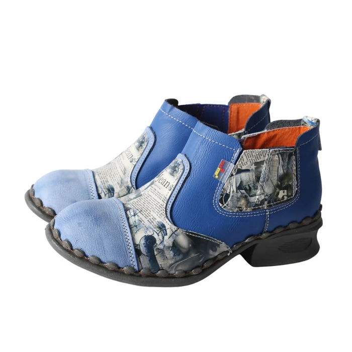 Womens Ankle Shoes Slip On With Zipper For Ourdoor