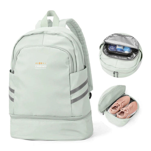 Womens Gym Backpack with Shoe Compartment