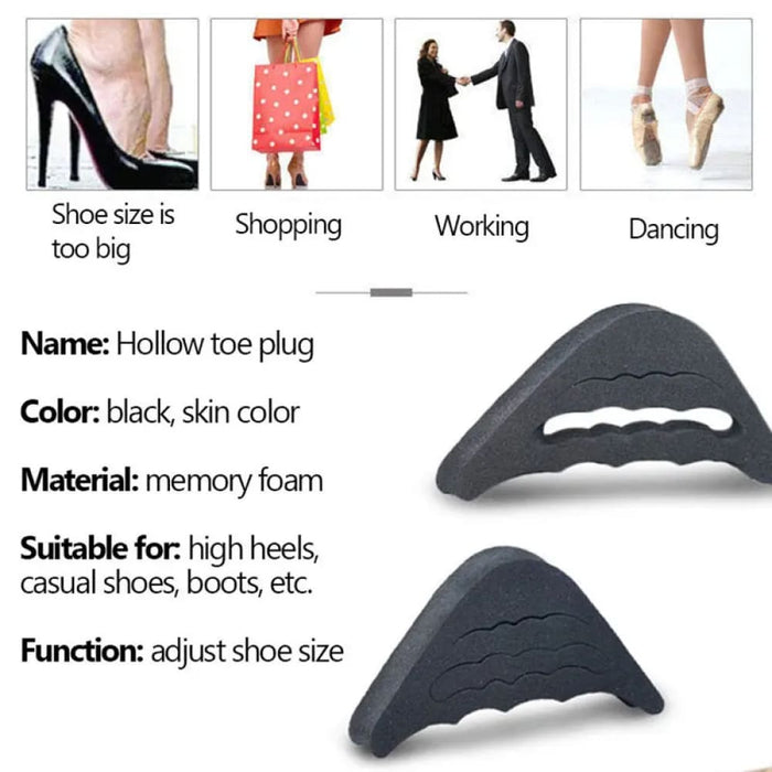 Womens High Heel Toe Inserts for Pain Relief