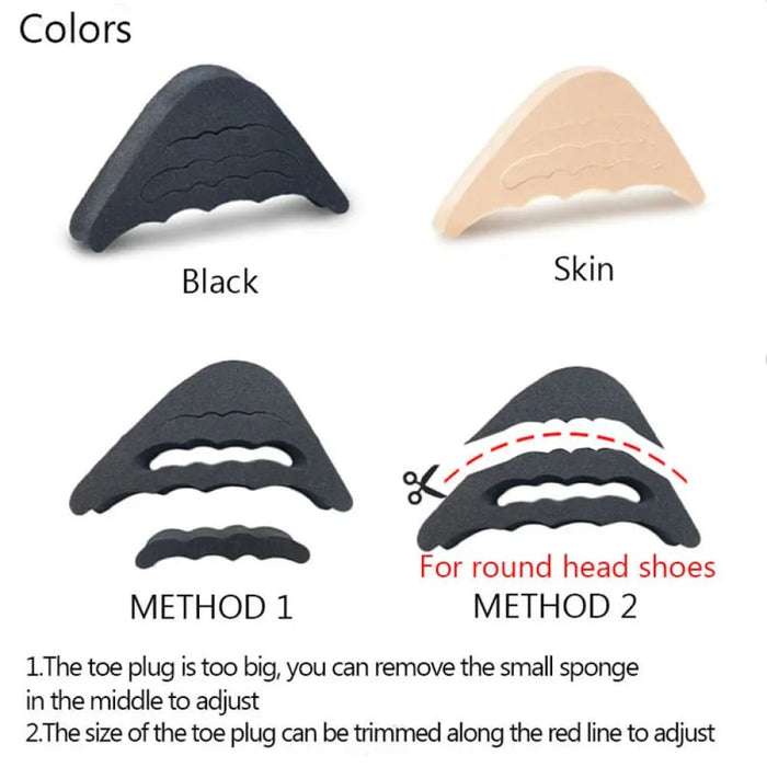 Womens High Heel Toe Inserts for Pain Relief