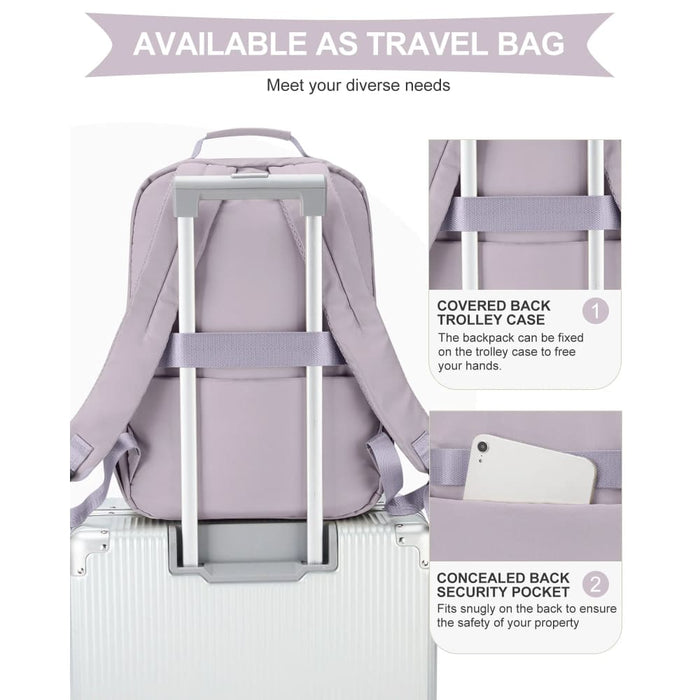 Womens Laptop Backpack For Travel