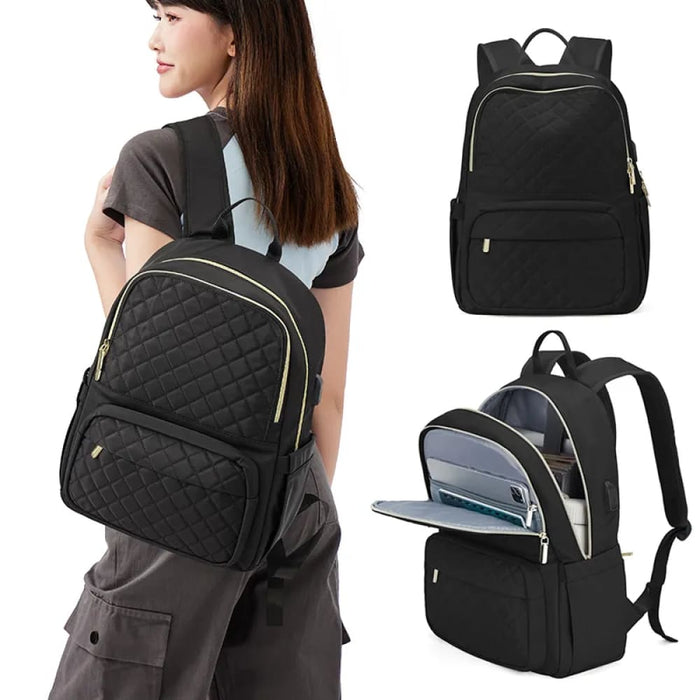 Womens Laptop Backpack for Work Travel