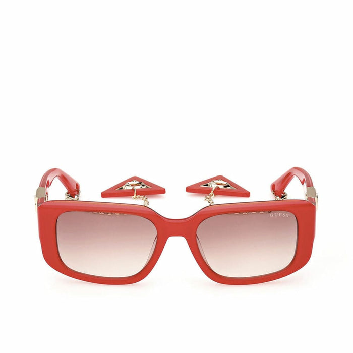 Womens Sunglasses by Guess Gu7891 Red 53 Mm