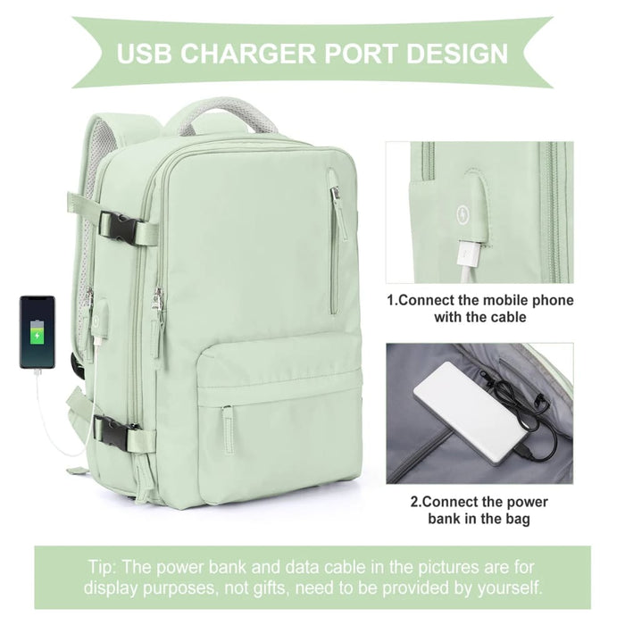 Womens Travel Backpack for 15.6 Inch Laptop