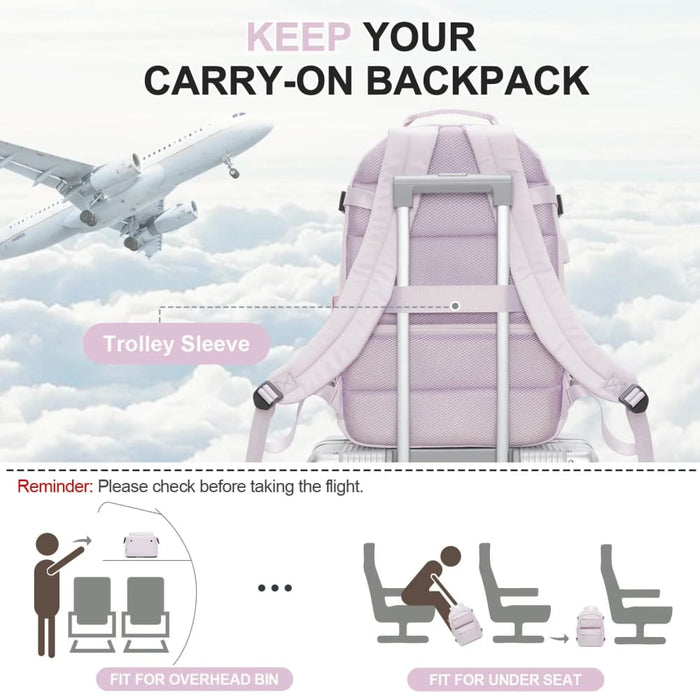 Womens Travel Backpack for Work