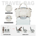 Womens Travel Duffle Bag with Trolley Sleeve and Wet Pocket