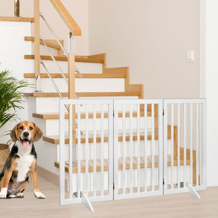 Goslash Picks Wooden Pet Gate Dog Fence Safety Stair