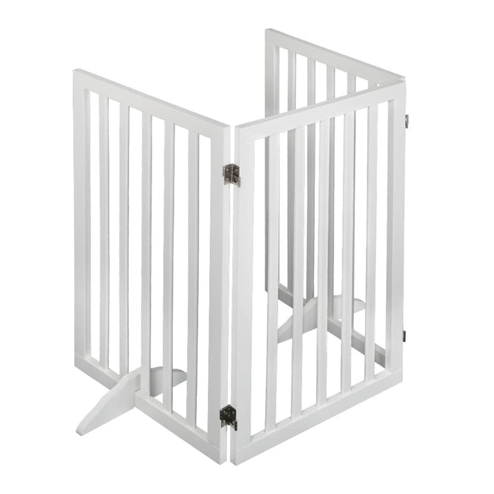 Goslash Picks Wooden Pet Gate Dog Fence Safety Stair