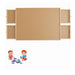 Wooden Jigsaw Puzzle Table Board Storage Tray For Adult Kid