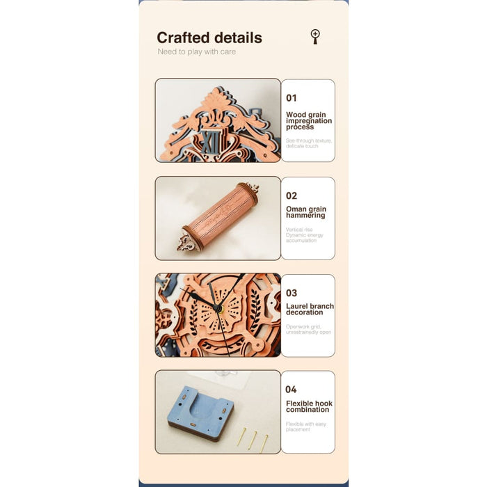 3d Wooden Puzzle Gift for Kids Adults Mechanical Design Diy