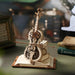 3d Wooden Puzzle Magic Cello Mechanical Music Box Moveable