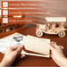 3d Wooden Puzzle Vintage Car for Kids Adults Easy Assemble