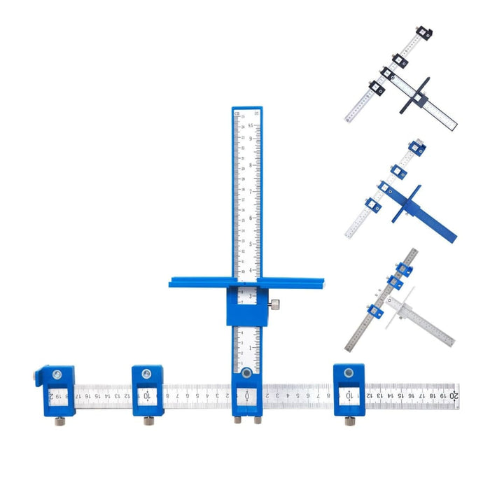 Woodworking Aid Tool Handle Punch Locator Cabinet Door Hole