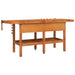 Workbench with Drawers and Vices 192x62x83 Cm Solid Wood