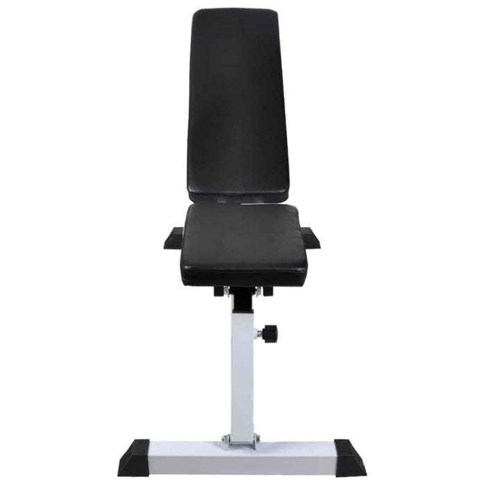 Workout Bench with Barbell and Dumbbell Set 30.5 Kg Xiptpb