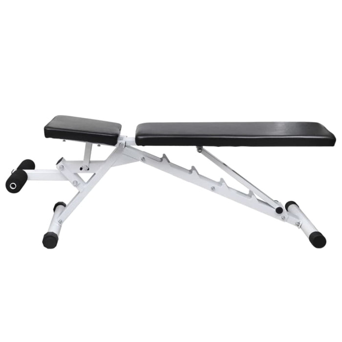 Workout Bench with Barbell and Dumbbell Set 30.5 Kg Xiptpo