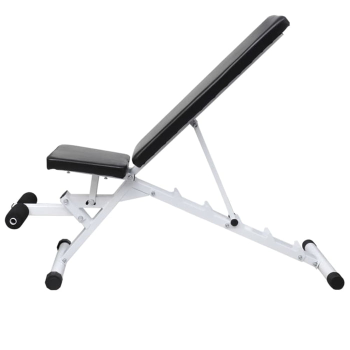 Workout Bench with Barbell and Dumbbell Set 30.5 Kg Xiptpo