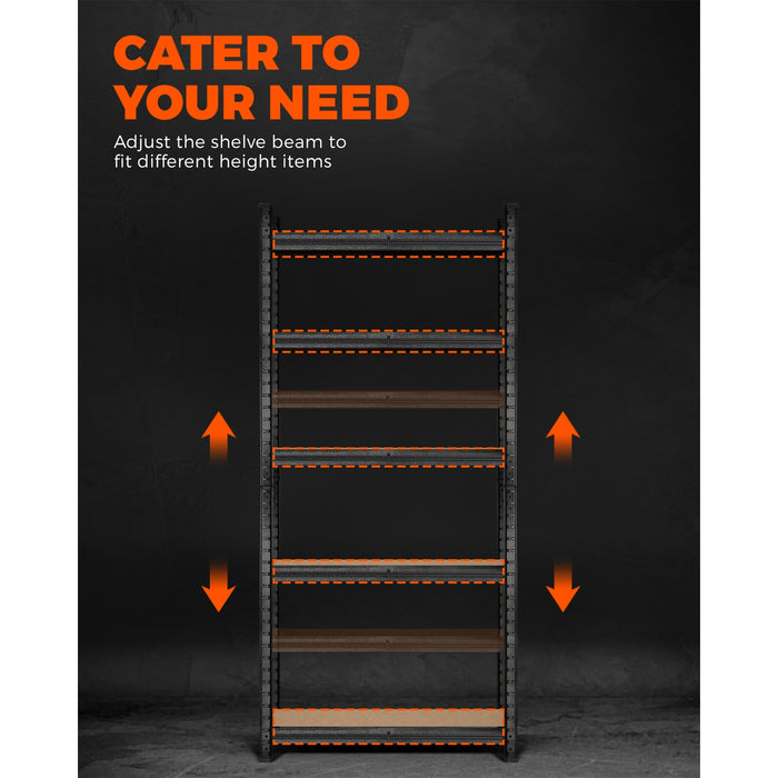 4X1.5M Garage Shelving Shelves Warehouse Storage Rack Pallet Racking