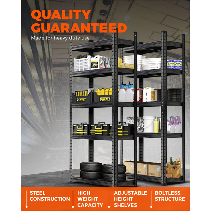 1.8M Warehouse Shelving Garage Shelves Storage Rack Steel Pallet Racking