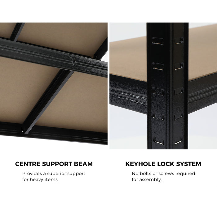 2X1.8M Garage Shelving Shelves Warehouse Racking Storage Rack Pallet