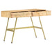 Writing Desk with Drawers 100x55x75 Cm Solid Mango Wood