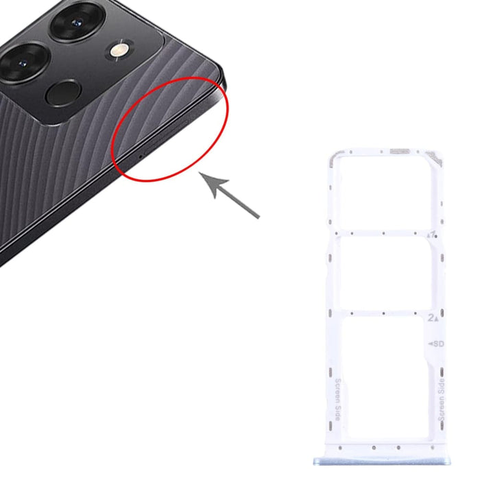 X6517 Sim Card Tray Micro Sd