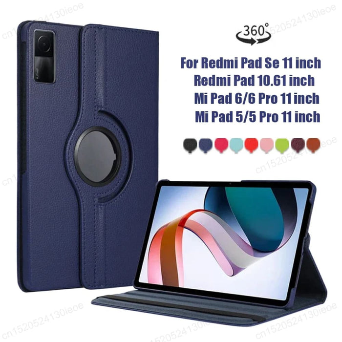 For Xiaomi Redmi Pad Se 11’ 10.6’ Mi 5 6 Pro 11 Inch 360