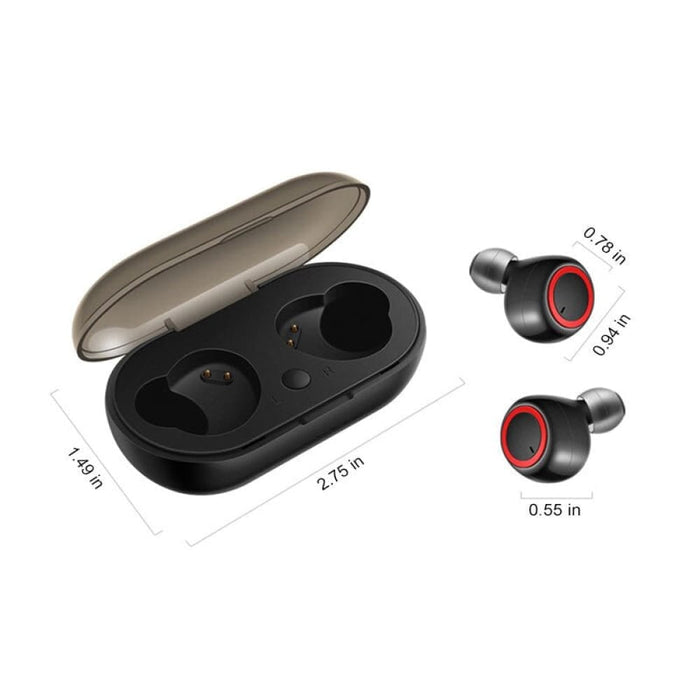 Y50 Bluetooth Earphones Tws In Ear 50 Running Sports Stereo