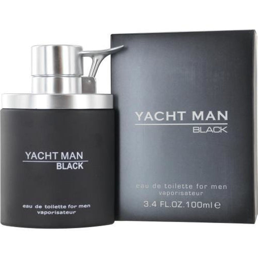 Yacht Man Black Edt Spray by Myrurgia for Men - 100 Ml