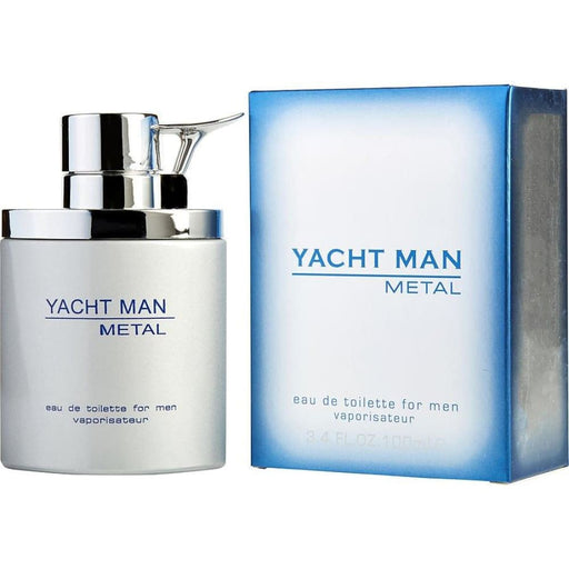 Yacht Man Metal Edt Spray by Myrurgia for Men - 100 Ml