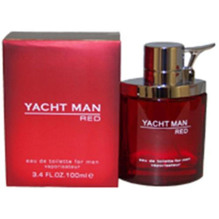 Yacht Man Red Edt Spray by Myrurgia for Men - 100 Ml